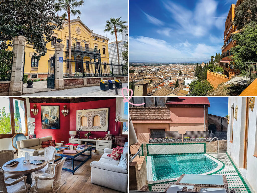 Ontdek onze selectie van de beste hotels in Granada + onze mening over de verschillende gebieden om te verblijven in Granada (met foto's)