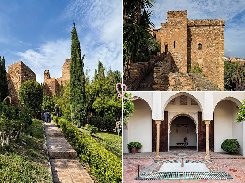 Visitare i tesori dell'Alcazaba di Malaga