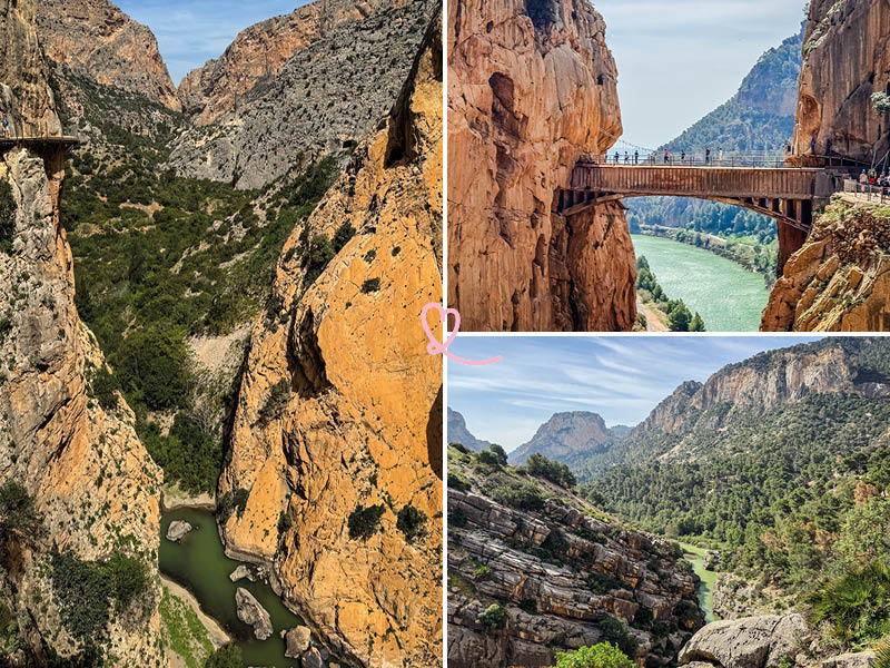 Gå på opdagelse langs Caminito del Rey-stien i Málaga