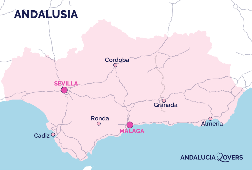 Andalucia Map