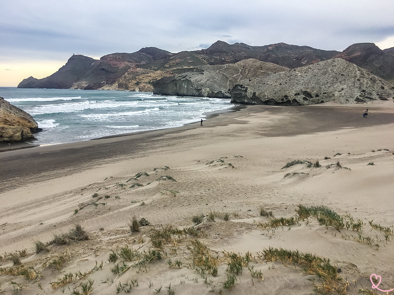En dag på Playa de Monsul i Cabo de Gata
