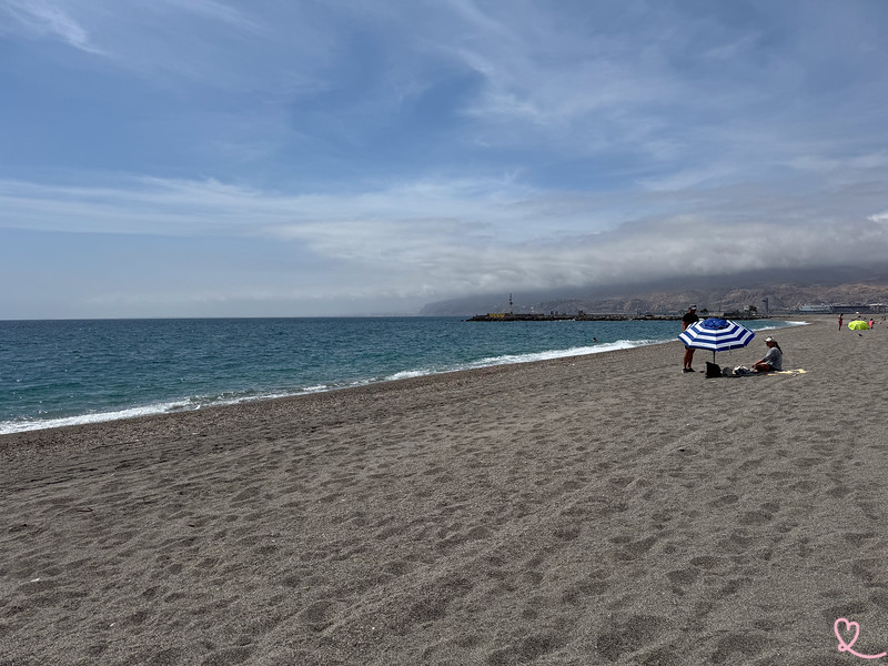 Playa Ciudad Luminosa (Almería): besøg + fotos