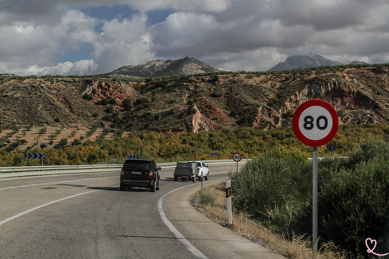 dicas de condução Andaluzia