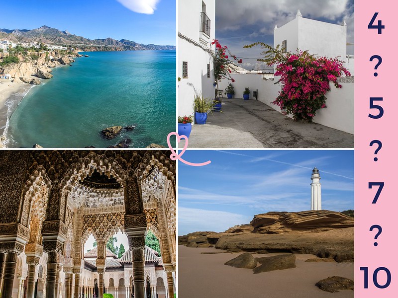 hoeveel dagen Andalusie