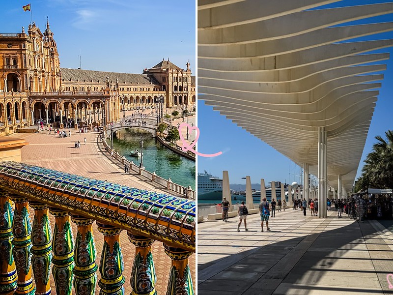Seville or Malaga