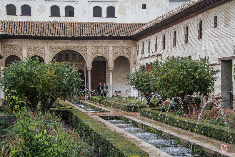 besøg generalife palads have granada