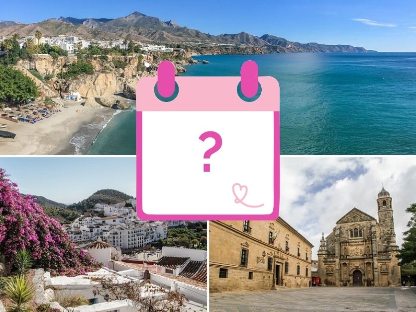 nar ska man aka andalusien vader restid